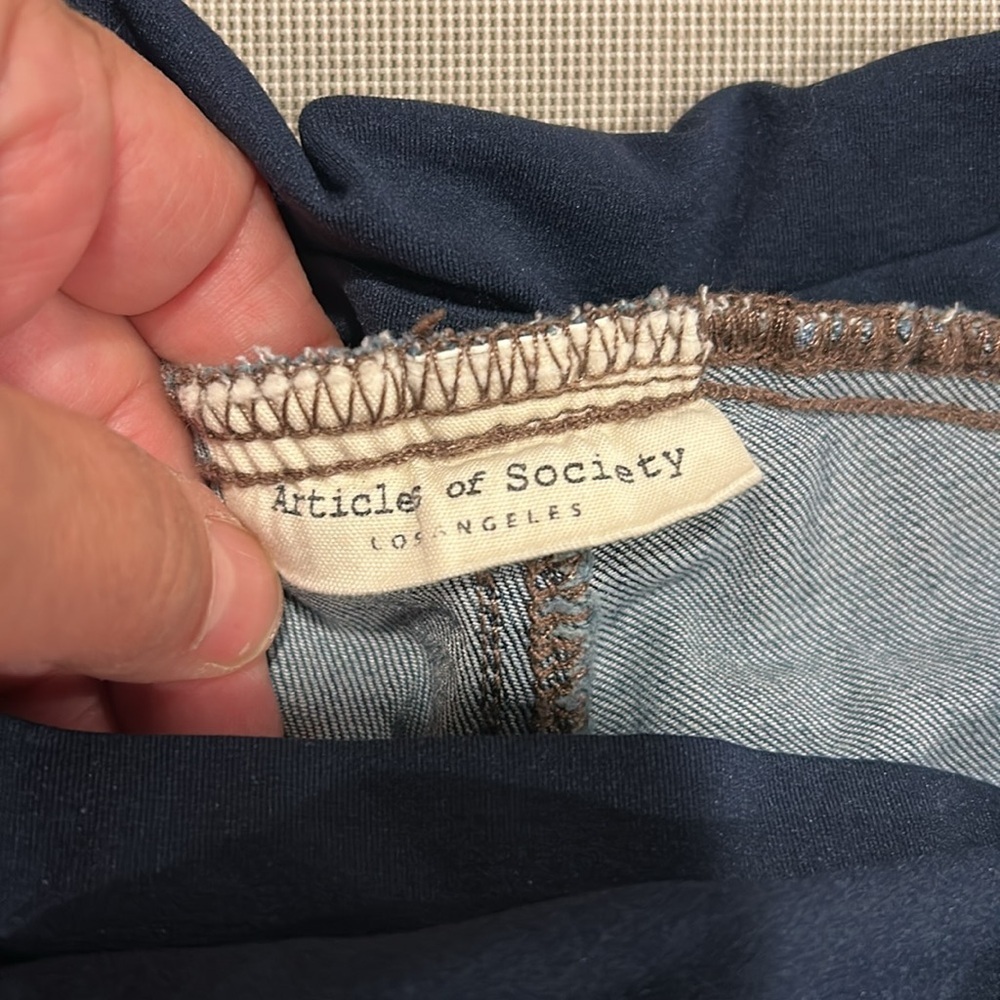 Articles of Society LA Maternity Skinny Jeans Women's Size 25 - Picture 13 of 16